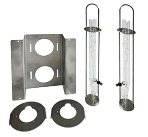 Держатель для фиксации капиллярного вискозиметра